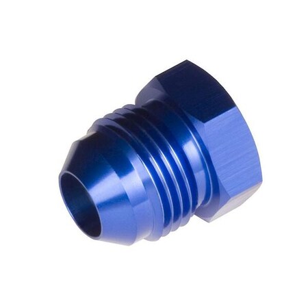 Red Horse Performance -12 AN/JIC ALUMINUM FLARE PLUG - BLUE 806-12-1